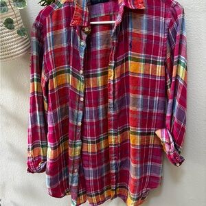 Ralph Lauren Red Plaid Shirt